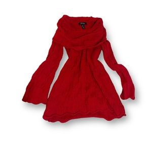 style & co vintage red sweater !! ✮